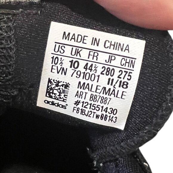 adidas Boost Crossknit 3.0 Golf Shoes Black BB7887 Mens Size 10.5 - Picture 6 of 7